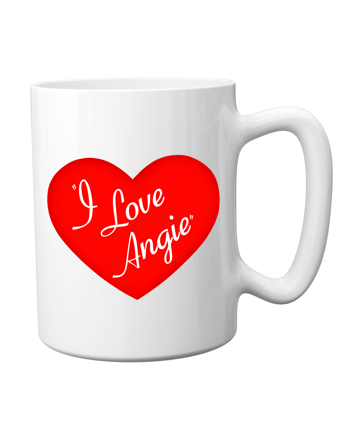 I Love Angie Mug